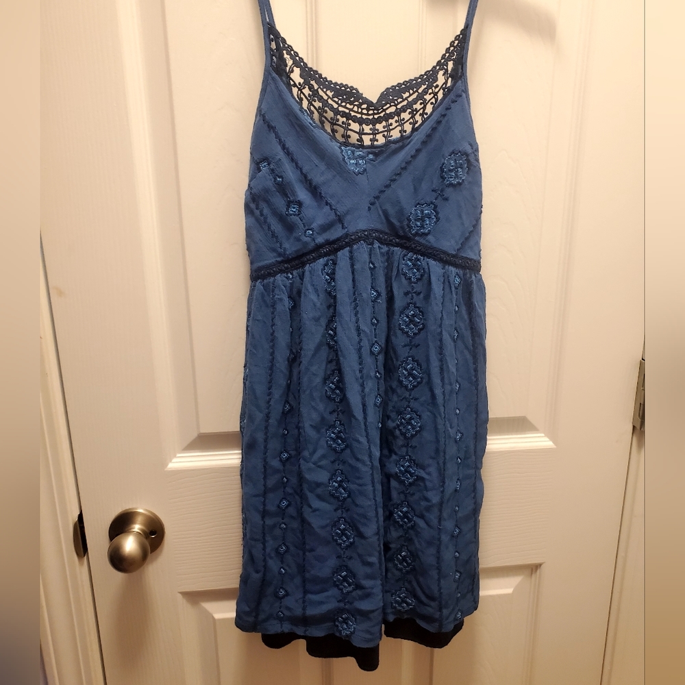 Dark Blue Short Dress